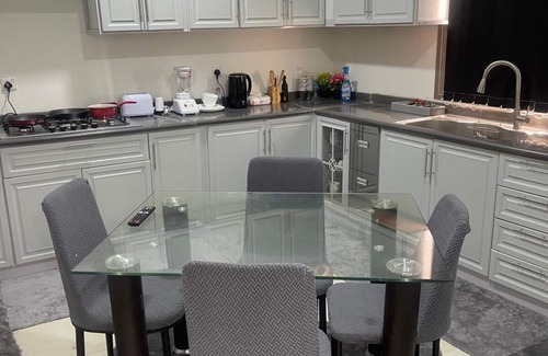 Medina Apartment | Spacious 6-bedroom apartment in delightful Madinah with WiFi, AC