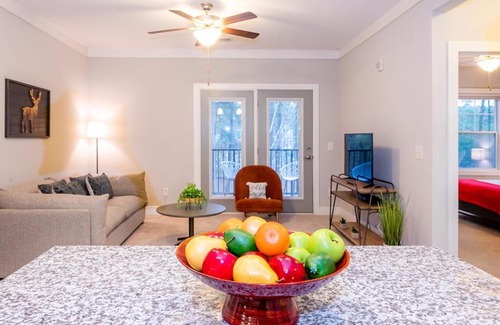 Morrisville Apartment | Spacious and Comfy 1BR Gym and Balcony