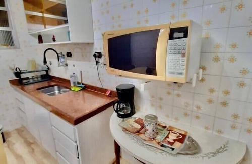 Pompeia Apartment | Spacious apartment on the beach in the heart of Gonzaga!Wi-Fi!