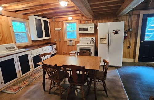 North Washington Cabin | Spacious cabin on beautiful Long Lake w/waterfront view, private dock, fire pit.