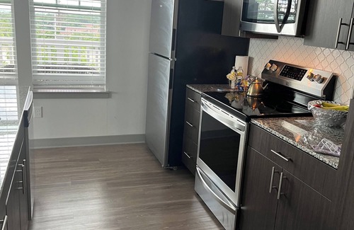 Towson Apartment | Spacious corner suites/seasonal pool