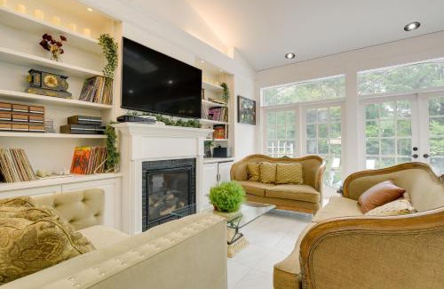 Durham House | Spacious Durham Home with Fire Pit and Hot Tub!