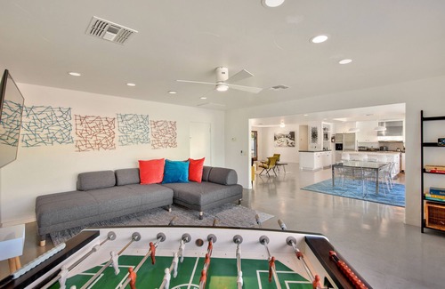 Indian Canyon House | Spacious & fun Indian Canyons retreat 4BR 3.5BA w/pool, spa & casita