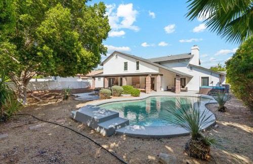 Camelback East House | Spacious Home with Pool Villa with Arcades