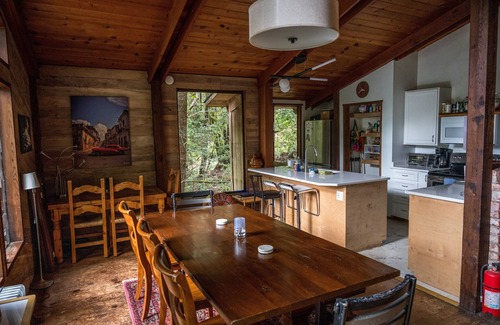 Albion House | Spacious home with private hot tub in Mendocino redwood forest.
