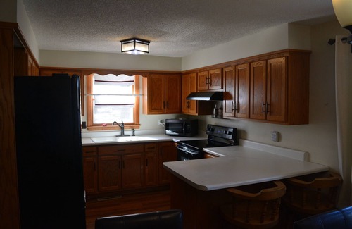 Devils Lake House | Spacious house with large yard in great location close to boat ramps.