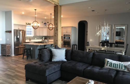 Candler House | Spacious Lake House with Dock and Private Beach