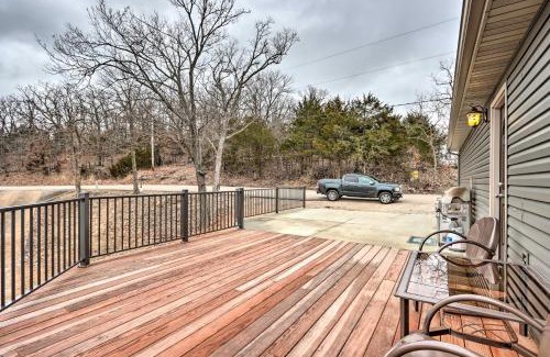 Linn Creek House | Spacious Lake of the Ozarks Escape with Deck and Views