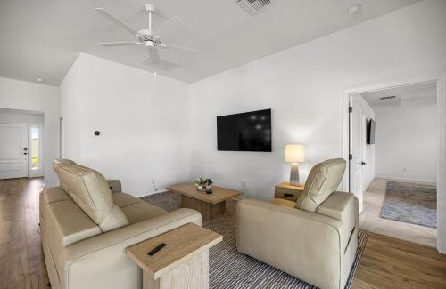 Sumter County House | Spacious Lake View 3BR in The Villages With Golf Cart & Patio