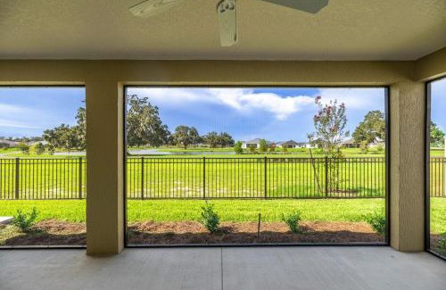 Sumter County House | Spacious Lake View 3BR in The Villages With Golf Cart & Patio