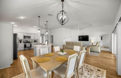 Sumter County House | Spacious Lake View 3BR in The Villages With Golf Cart & Patio