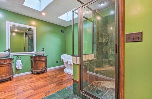 Enchanted Hills House | Spacious Lake Wawasee Home ~ 1 Mi to Marina!