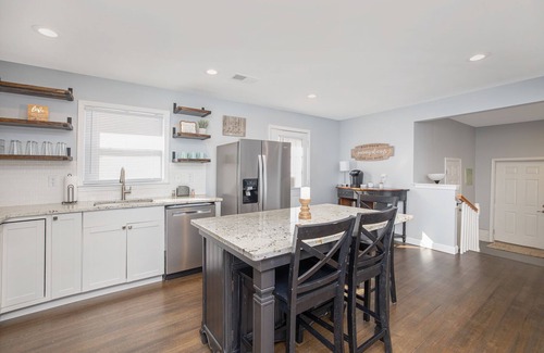 Stallings House | Spacious Matthews Getaway | Large Patio, Parking