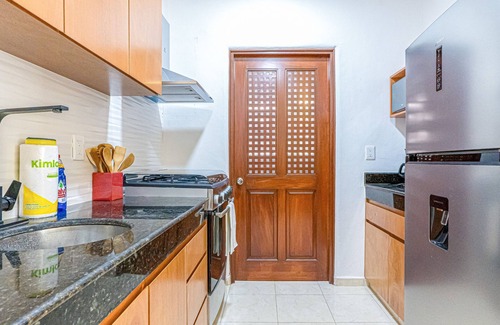 12th Street Apartment | Spacious modern apartment with private balcony, pool access & steps to the beach