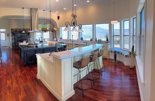 Dunlap House | Spacious Mountain Home: King Beds, Hiking, Large Kitchen, Arcade, Peaceful