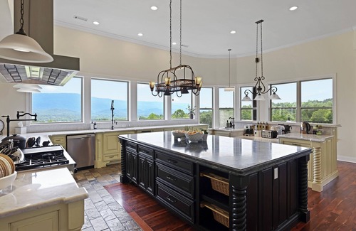 Dunlap House | Spacious Mountain Home: King Beds, Hiking, Large Kitchen, Arcade, Peaceful