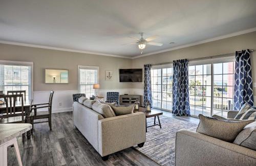 Garden City House | Spacious Murrells Inlet Hub with Pool, Walk to Shore