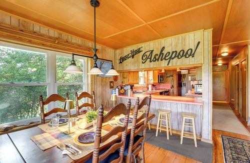 Jacksonboro House | Spacious Riverfront Cottage w/Dock in Green Pond!