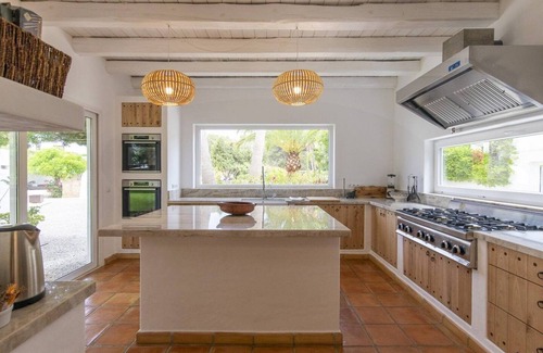 Santa Eulalia del Rio Villa | Spacious Seafront Villa with Pool 16 Guests - walk to 2 beaches - majestic views