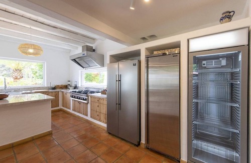 Santa Eulalia del Rio Villa | Spacious Seafront Villa with Pool 16 Guests - walk to 2 beaches - majestic views