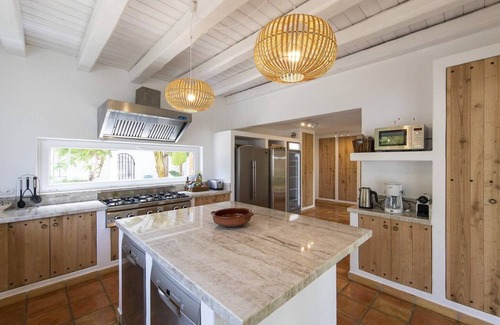 Santa Eulalia del Rio Villa | Spacious Seafront Villa with Pool 16 Guests - walk to 2 beaches - majestic views