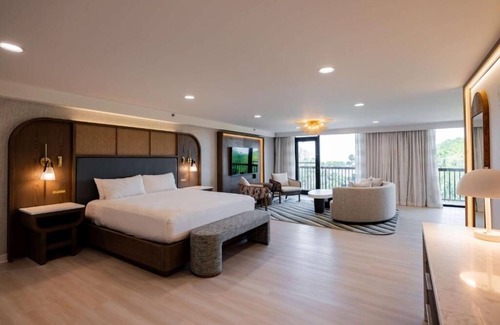 Shipyard Plantation Hotel | Spacious Suite with Balcony! Pools, Beachfront Location, Pets are Welcome!