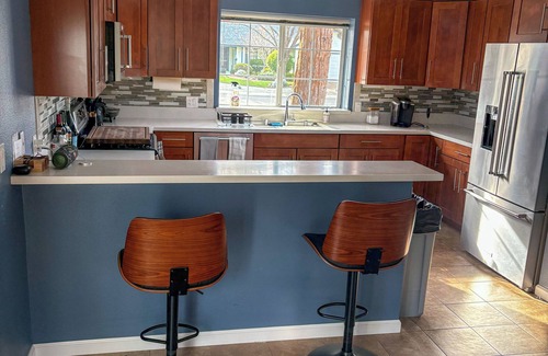 Chico House | Spacious Tropical Oasis with Pool & Hot Tub