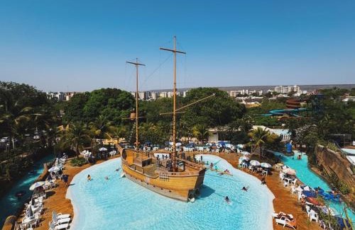 Termal Apartment | Spazzio DiRoma com acesso Acqua Park - Temporada CN Carol