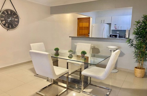 Santo Domingo Condo | Spectacular Sea View Condo with Amazing Pool, 10 minutes to the Colonial Zone