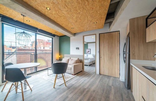 Chapinero Apartment | Splendid 1 BR in Chapinero