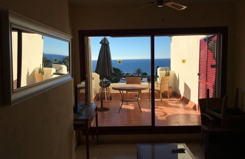 Bahia de Casares Apartment | Splendid apartment. air-conditioned with terrace sea view, swimming pool and secure parking.