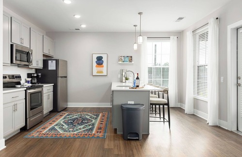 Olde Towne East Apartment | Spotless Monthly Penthouse | Garage Parking + Gym