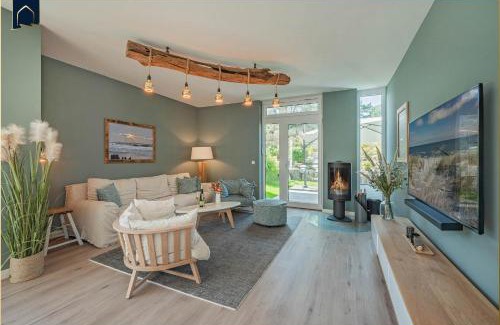 Loddin House | Störtebekers Reethus mit Sauna, Kamin und E-Ladesäule