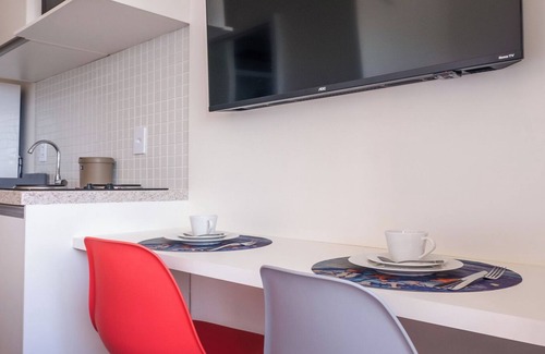 Boca do Rio Apartment | Stúdio com Wi-Fi próximo do mar com vista incrível