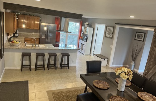 Tracy City House | Stay on a WATERFALL! 13 Acres, Huge Deck, Bluffs, and Views You’ll Never Forget!
