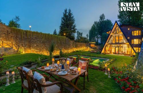 Nishat-Shalimar Villa | StayVista at Alpha and Peek a boo with Lawn, BBQ, Aframe and Bonfire
