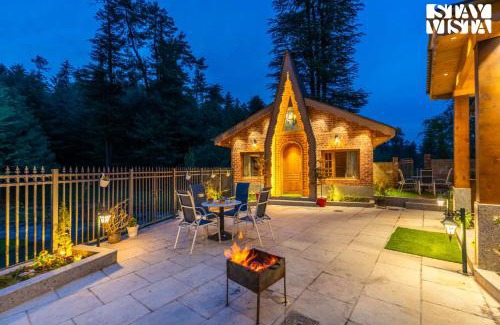 Srinagar Villa | StayVista at Swiss Chalet - Tangmarg with Gazebo & Lawn