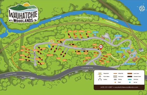 Lookout Valley Neighborhood Association House | Stefan Cabin Nature-nested Tiny Home Hot Tub