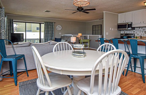 Old Town House | Steps from the beach with great deck space, sunrise/sunset views, WiFi & W/D