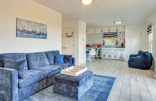 Dauphin Island House | Steps to Gulf: Bayside Dauphin Island Home w/Dock