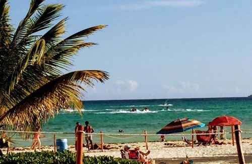 Playacar Beach Villa | Steps to Ocean Huge Beach Villa Private Pool in Exclusive Fase 1 Playacar