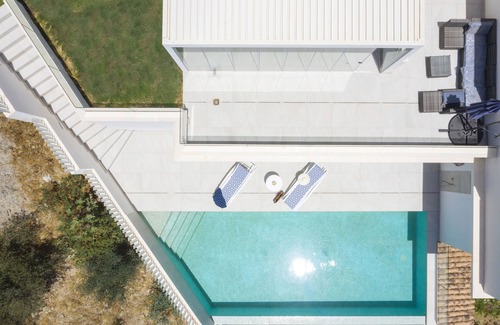 Almunecar House | Sto 13, Modern villa with private infinity swimming pool, ocean view and beach club