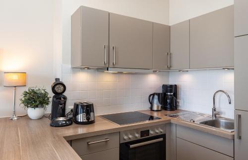 Wittduen Apartment | Strand Residenz Amrum Strandhaus 6