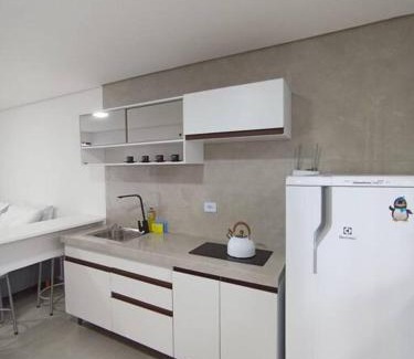 Praia de Leste Apartment | Studio 22 vista para o mar