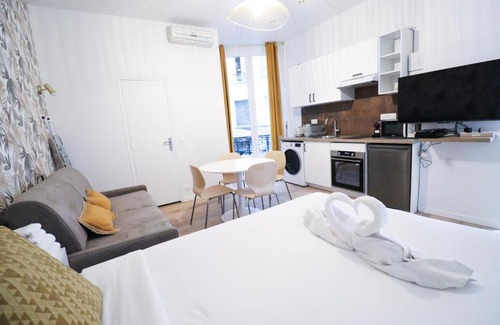 Quartier de la Place-Vendome Apartment | Studio 4pers#Opera# Musée du Louvre# Place Vendôme#AC