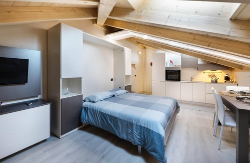 Tesero Apartment | Studio Apartment Casa Parè Maria with Mountain View, Wi-Fi & Terrace; Parking Available