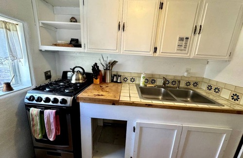 San Cristobal Cabin | Studio Cabin Suite on Organic Farm Stay near Taos, New Mexico