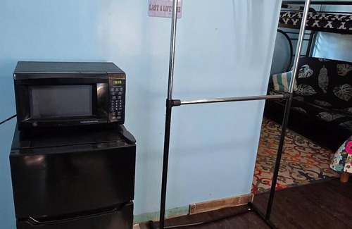 Monticello Apartment | Studio Cabins - Delightful studio cabins located at Outrigger Resort sleep 4! 1/4 mile away from Indiana Beach Amusement Park. These cabins have options featuring two (2) queen beds OR one (1) queen and one (1) futon. 350-450 square feet. All studio