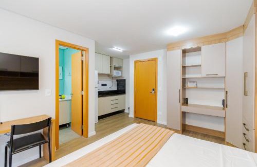 Sao Francisco Apartment | Studio com Vaga no Edifício Trajano - TRA0401