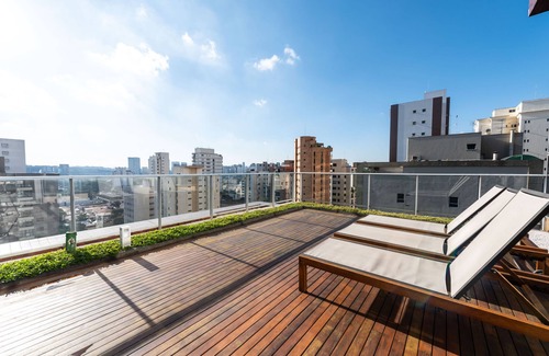 Brooklin Paulista Apartment | Studio High standard, modern and cozy in the heart of Brooklin.
